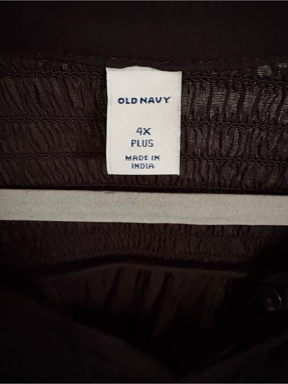 Old Navy Black Plus Shirt 4X